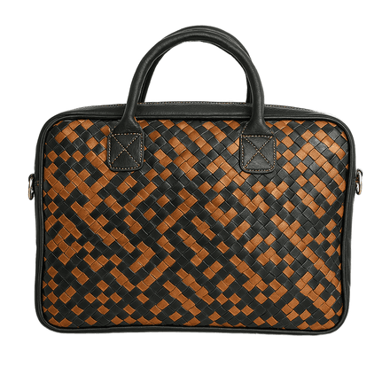 Sac à bandoulière en cuir Vintage Tan – Crossbody marocain artisanal thumbnail 1