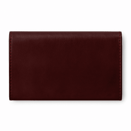 Portefeuille en cuir marocain bordeaux foncé – Sac à main en cuir pour femme thumbnail 2