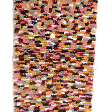 Tapis marocain multicolore - Audacieux et vibrant thumbnail 1