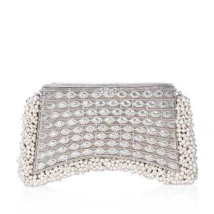 Zeenat Pearl Purse-Champagne Pink thumbnail 3