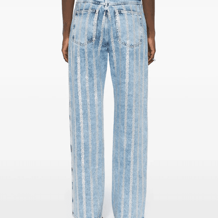 MARBELD JEANS WITH CRYSTAL  thumbnail 3