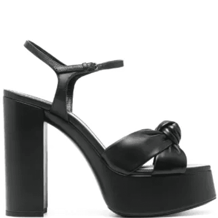 Sandales en cuir à plateforme thumbnail 1