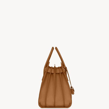 Sac de jour souple en cuir grainé - medium thumbnail 4