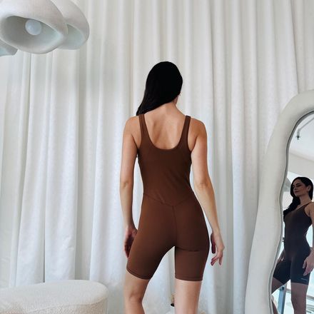 Romper Fit - Marron thumbnail 4
