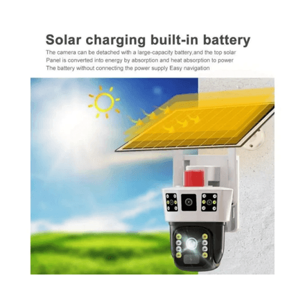Caméra Solaire 4G Sans Fil 6K - V380 Pro thumbnail 3