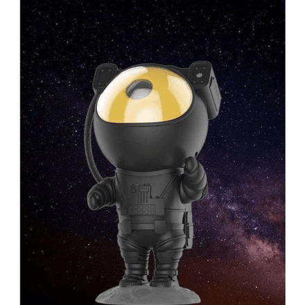 Astronaute Projecteur Détoiles Et Nébuleuses Noir Et Or thumbnail 1