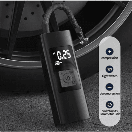 Gonfleur Pour Voitures, Vélos, Avec Écouteurs Gratuit thumbnail 5