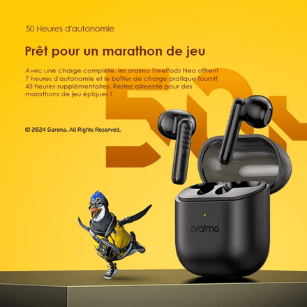 oraimo FreePods Neo – Écouteurs Sans Fil Intra-Auriculaires Édition Spéciale Free Fire thumbnail 2