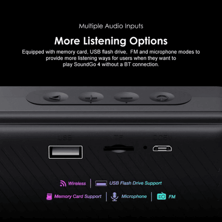 Soundgo 4 – Enceinte Sans Fil Ultra-portable Bluetooth thumbnail 2