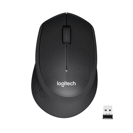 Souris Logitech M330 Silent Mouss - Souris Sans Fil Compacte Ambidextre thumbnail 1