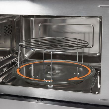 Micro-ondes encastrable inox 25L avec grill et convection, MWG 3001 HEB thumbnail 4
