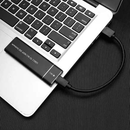 Boitier SSD USB 3.1 vers M.2 NGFF – Enclosure Portable Type-C pour SSD B Key / NGFF SATA thumbnail 3