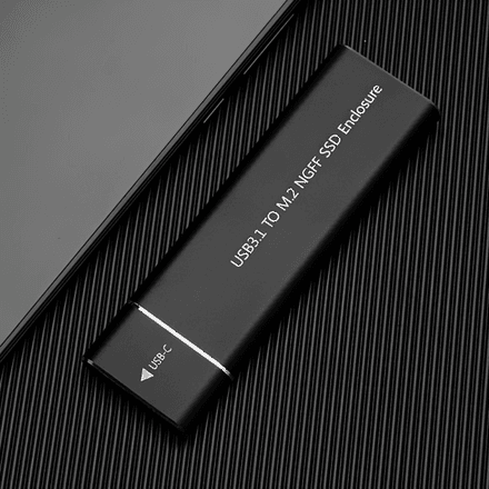 Boitier SSD USB 3.1 vers M.2 NGFF – Enclosure Portable Type-C pour SSD B Key / NGFF SATA thumbnail 4