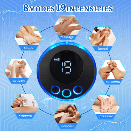 Masseur De Pieds Intelligent Ems – Relaxation, Circulation Et Bien-être thumbnail 6