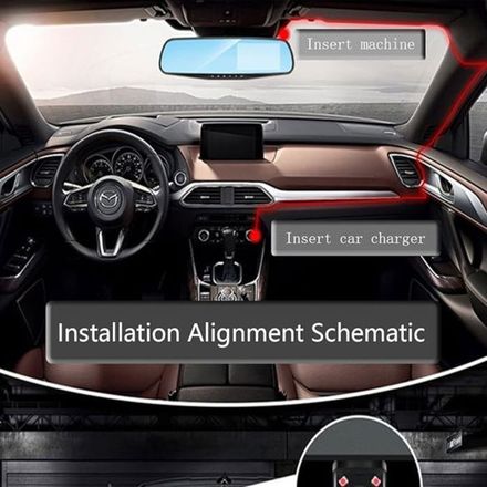 Caméra Dashcam Intelligente Hd 1080p – Vision Nocturne & Recul Assisté, Sécurité Ultime En Voiture thumbnail 3