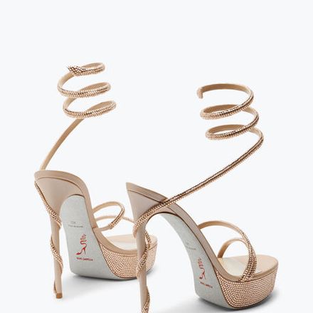 MARGOT CRYSTAL  PLATFORM SANDAL thumbnail 3