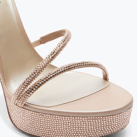 MARGOT CRYSTAL  PLATFORM SANDAL thumbnail 4