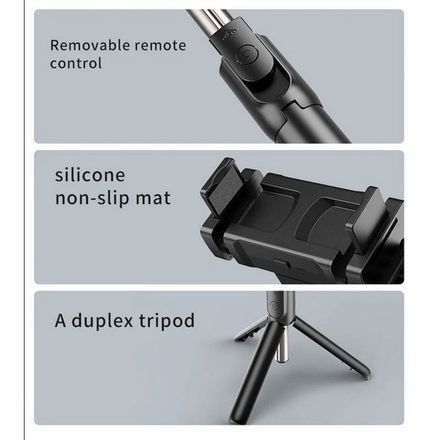Stabilisateur Téléphone Portable Selfie Stick C06 thumbnail 4