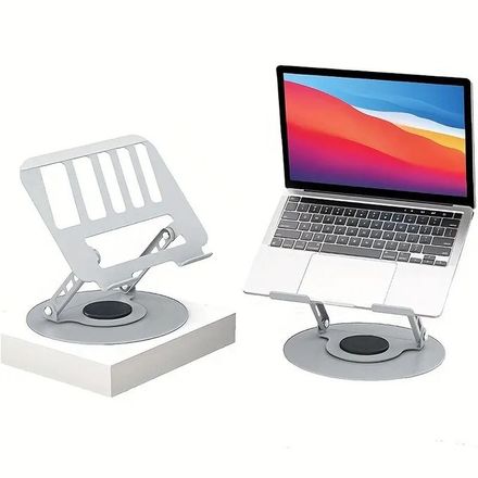 Support pliable universel pour ordinateurs portables et tablettes Rotatif 360°  thumbnail 1
