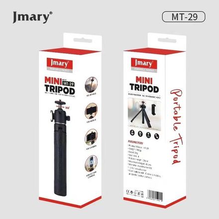 Mini Trépied Mt-29 Avec Support Pour Téléphone Et Caméra Dslr thumbnail 6