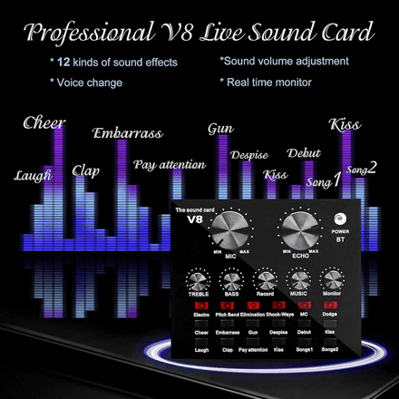 Pack Micro Pro – Qualité Studio À La Maison Un Son Clair Et Puissant + Adaptateur Audio Jack thumbnail 2
