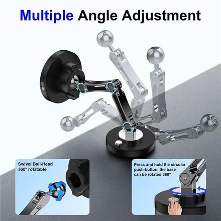 ESSAGER Support de téléphone magnétique pour voiture, support de smartphone thumbnail 2