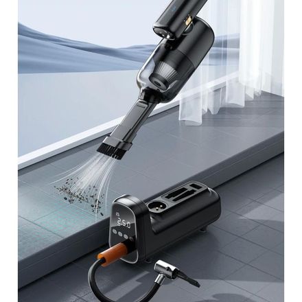 Aspirateur sans fil multifonctionnel, souffleur d'air, compresseur d'air, gonfleur de voiture, avec lumière LED 8000pa thumbnail 3