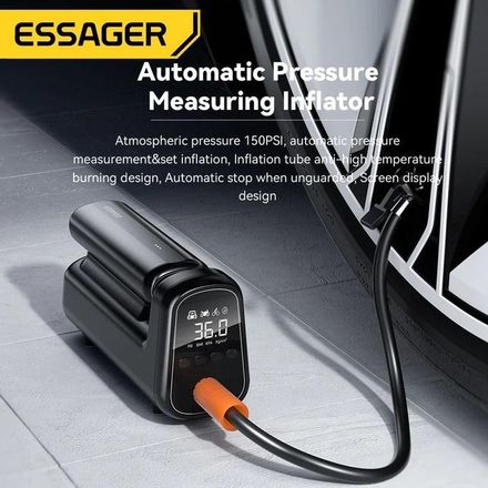 Aspirateur sans fil multifonctionnel, souffleur d'air, compresseur d'air, gonfleur de voiture, avec lumière LED 8000pa thumbnail 4