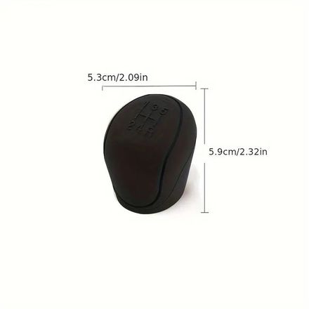 Housse de Pommeau de Vitesse en Silicone Souple – Universelle & Antidérapante thumbnail 2