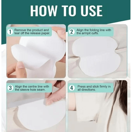 10 Coussins Anti-Transpiration Jetables – Restez Frais et Confiant Toute la Journée thumbnail 3