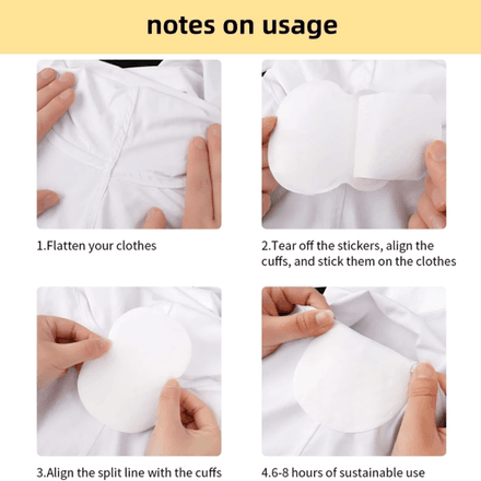 10 Coussins Anti-Transpiration Jetables – Restez Frais et Confiant Toute la Journée thumbnail 8
