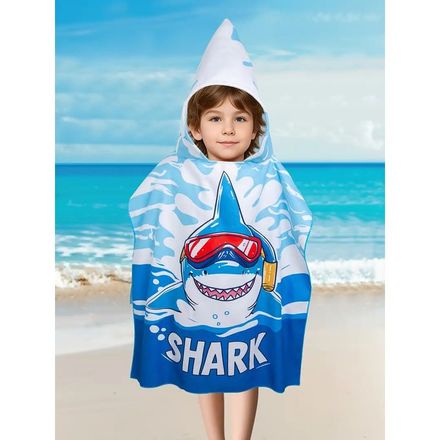 Cape de Bain à Capuche Requin thumbnail 1
