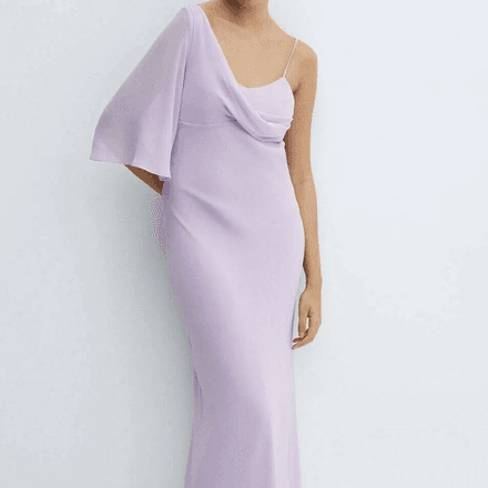 Robe Asymétrique à Manches Évasées thumbnail 1