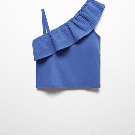 T-shirt Asymétrique Volanté thumbnail 1