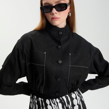 Jupe à motifs et veste deux pièces thumbnail 2