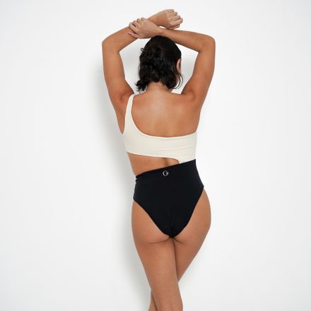 Swimwear - Black & Cream thumbnail 2