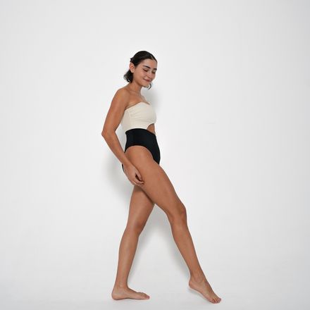 Swimwear - Black & Cream thumbnail 3