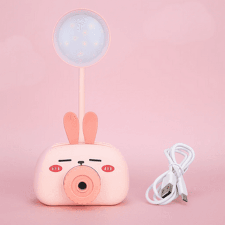 Lampe De Bureau Led Lapin – Rechargeable Usb – Flexible, Mignonne Et Multifonction thumbnail 1