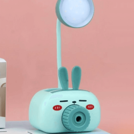 Lampe De Bureau Led Lapin Rechargeable Usb – Flexible Et Multifonction thumbnail 3