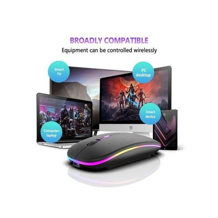 Souris sans Fil X15, Bluetooth 2.4GHz Rechargeable et Ergonomique, Double Mode thumbnail 2