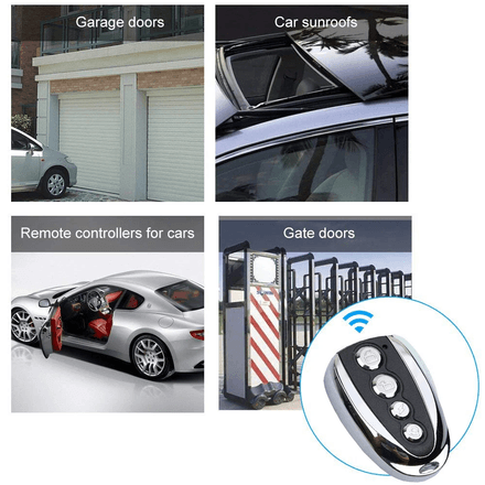 Porte de Clonage de Télécommande pour Porte de Garage, Produits D'Alarme de Voiture, Clonage & Programmation Facile thumbnail 3