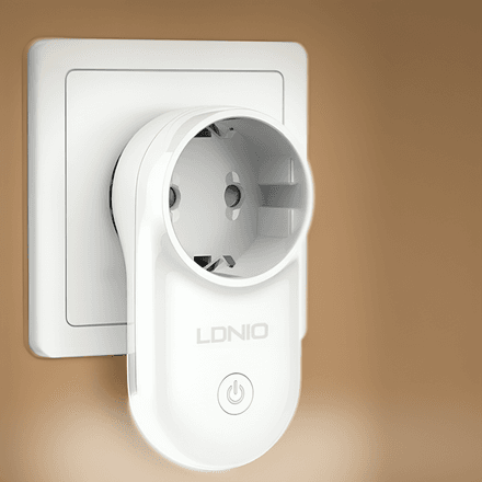 Prise Intelligente Wi-Fi LDNIO SEW1058 thumbnail 2