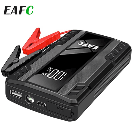 Démarreur de saut de voiture 1000 A, chargeur de batterie Booster de batterie externe de secours  thumbnail 7