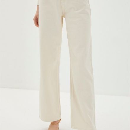  Pantalon taille haute taille large thumbnail 2