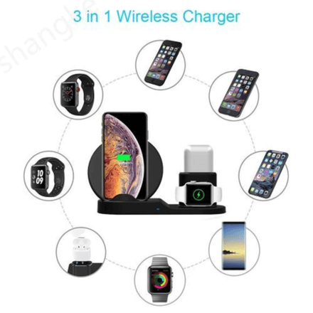 Chargeur Sans Fil 3 in 1 fast charge thumbnail 2