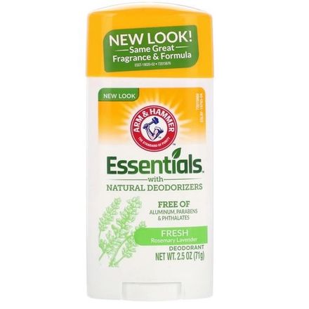 Déodorant Essentials avec Désodorisants Naturels, Lavande et Romarin Frais - 71 g thumbnail 1