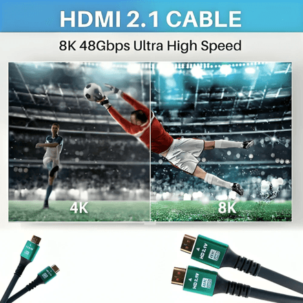 Câble HDMI 8K 2M – Ultra Haute Vitesse 48 Gbps thumbnail 5