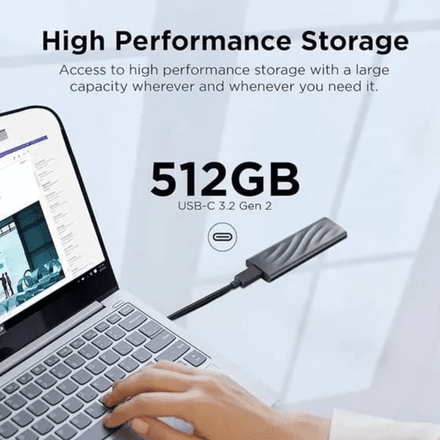 SSD Externe 512 Go, Vitesse de Lecture 550 Mo/s, USB 3.2gen 1 thumbnail 3