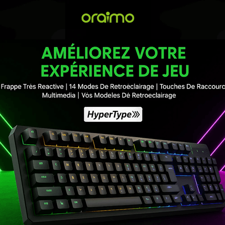 Clavier Mécanique Gaming HyperType thumbnail 2