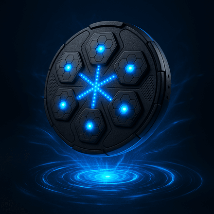 Appareil de Boxe Murale LED Bluetooth – 7 Modes Musicaux & Entraînement Sportif thumbnail 2